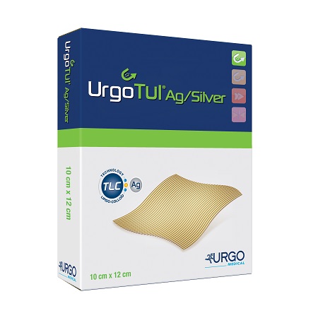 MEDICAZIONE STERILE URGOTUL AG/SILVER 10X12 CM 5 PEZZI - farmacialombardia.it