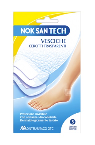 NOK SAN TECH CEROTTO VESCICALE GRANDE 5 PEZZI - farmacialombardia.it