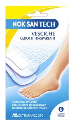 NOK SAN TECH CEROTTO VESCICALE PICCOLO 6 PEZZI - farmacialombardia.it