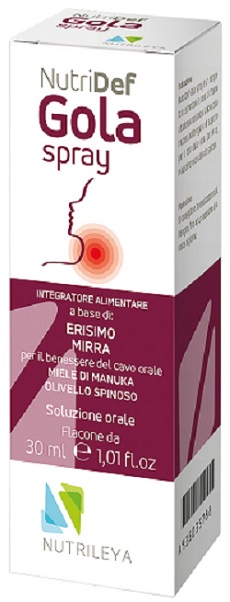 NUTRIDEF GOLA SPRAY 30 ML - farmacialombardia.it