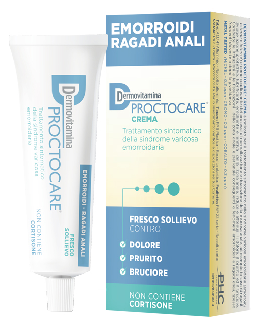 DERMOVITAMINA PROCTOCARE CREMA EMORROIDI RAGADI ANALI 30 ML CON CANNULA - farmacialombardia.it