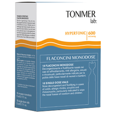 TONIMER LAB HYPERTONIC 18 FLACONCINI MONODOSE - farmacialombardia.it