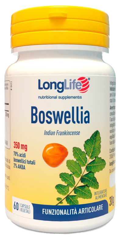 LONGLIFE BOSWELLIA 60 CAPSULE VEGETALI - farmacialombardia.it