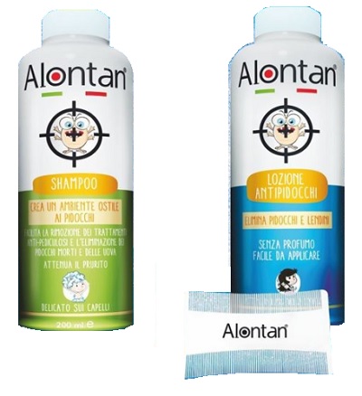 ALONTAN LOZIONE ANTIPEDICULOSI 200 ML + SHAMPOO 200 ML - farmacialombardia.it
