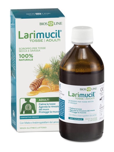 LARIMUCIL TOSSE TOSSE ADULTI SCIROPPO CE 0476V 230 G 175 ML - farmacialombardia.it