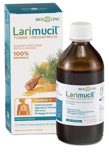 LARIMUCIL TOSSE PEDIATRICO 1+ SCIROPPO 175 ML CE 0426 230 G - farmacialombardia.it