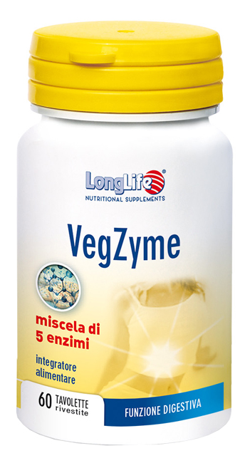 LONGLIFE VEGZYME 60 TAVOLETTE - farmacialombardia.it
