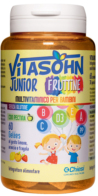 VITASOHN JUNIOR FRUTTINE 60 CARAMELLE - farmacialombardia.it