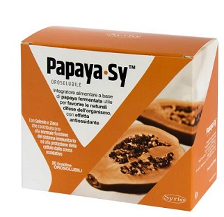 PAPAYA-SY 20 BUSTINE 92 G POLVERE OROSOLUBILE - farmacialombardia.it