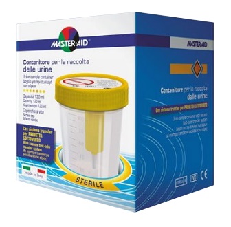 CONTENITORE RACCOLTA URINA SOTTOVUOTO MASTER-AID 120 ML - farmacialombardia.it