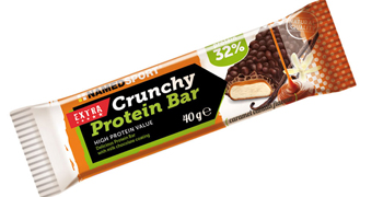 CRUNCHY PROTEINBAR CARAMEL VANILLA 40 G - farmacialombardia.it
