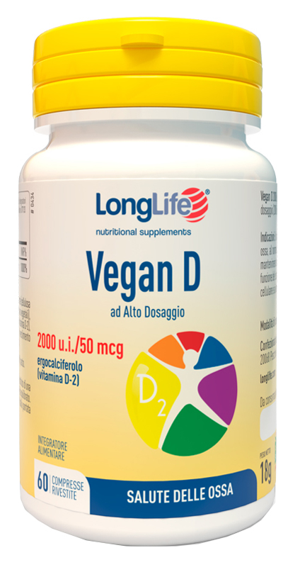 LONGLIFE VEGAN D 60 COMPRESSE - farmacialombardia.it