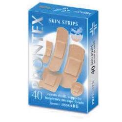 CEROTTO PRONTEX SKIN STRIPS 6 FORMATI ASSORTITI ASTUCCIO 40 PEZZI - farmacialombardia.it
