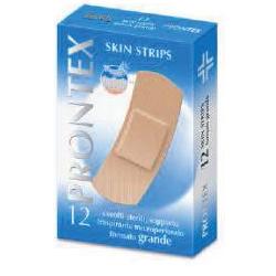 CEROTTO PRONTEX SKIN STRIPS FORMATO GRANDE ASTUCCIO 12 PEZZI - farmacialombardia.it
