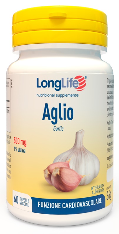 LONGLIFE AGLIO 60 CAPSULE VEGETALI - farmacialombardia.it
