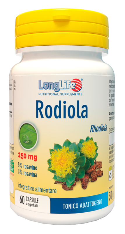 LONGLIFE RODIOLA 60 CAPSULE VEGETALI - farmacialombardia.it