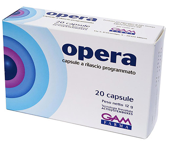 OPERA 20 CAPSULE - farmacialombardia.it