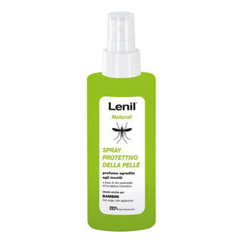 LENIL NATURAL SOLUZIONE ANTIZANZARA IN FLACONE + POMPA SPRAY 100 ML - farmacialombardia.it