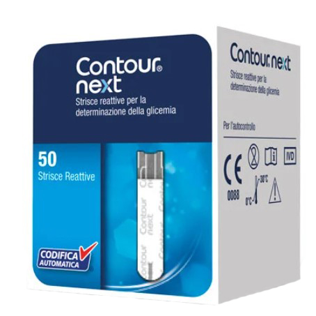 CONTOUR GLICEMIA STRISCE REATTIVE 50 PEZZI - farmacialombardia.it