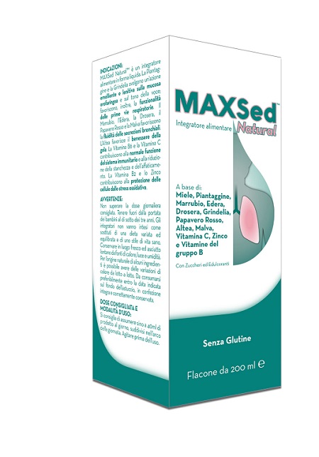 MAXSED NATURAL 200 ML - farmacialombardia.it