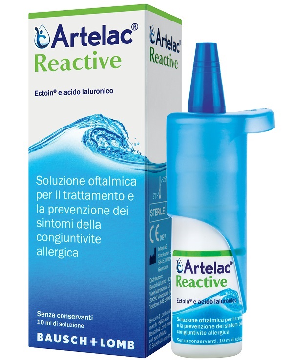 ARTELAC REACTIVE SOLUZIONE OFTALMICA MULTIDOSE FLACONE 10 ML - farmacialombardia.it