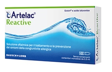 ARTELAC REACTIVE SOLUZIONE OFTALMICA MONODOSE 20 UNITA' DA 0,5 ML - farmacialombardia.it
