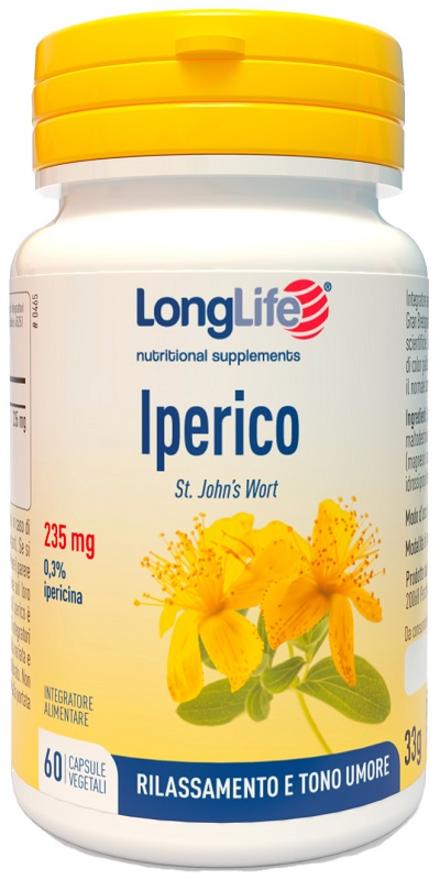 LONGLIFE IPERICO 60 CAPSULE VEGETALI - farmacialombardia.it