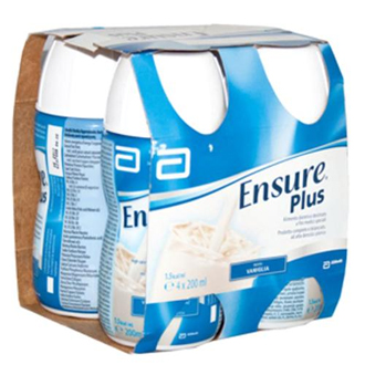 ENSURE PLUS VANIGLIA 4 BOTTIGLIE DA 200 ML - farmacialombardia.it