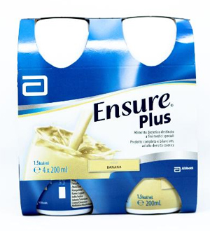 ENSURE PLUS BANANA 4 BOTTIGLIE DA 200 ML - farmacialombardia.it