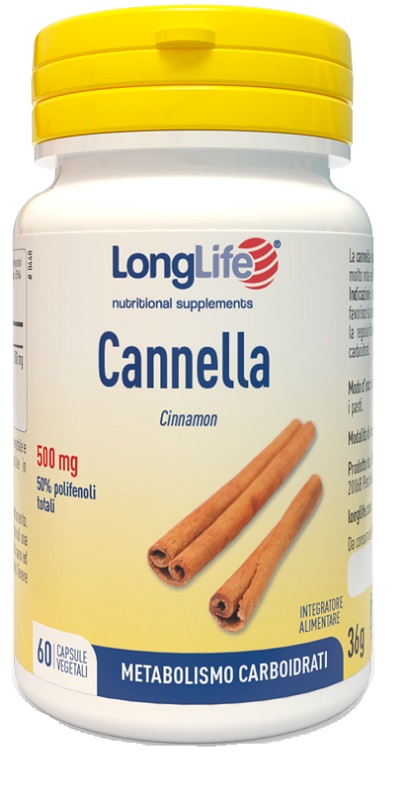 LONGLIFE CANNELLA 60 CAPSULE - farmacialombardia.it
