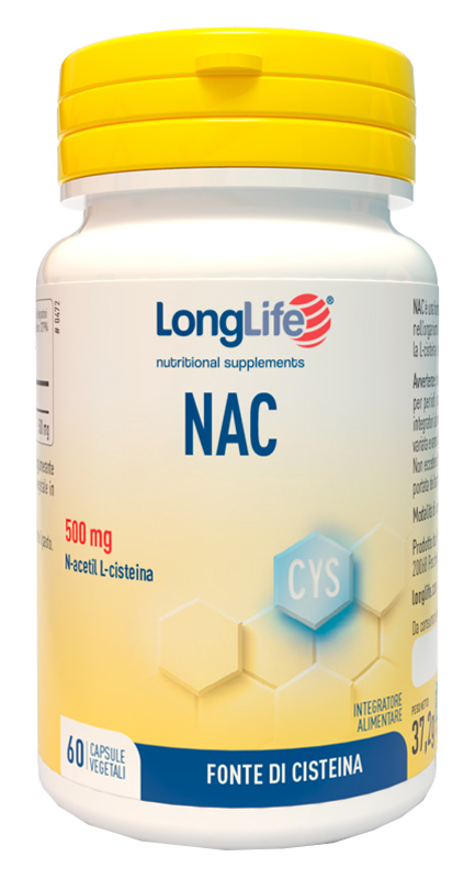 LONGLIFE NAC 60 CAPSULE VEGETALI - farmacialombardia.it