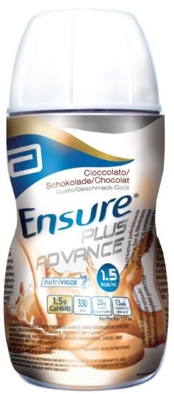 ENSURE PLUS ADVANCE CIOCCOLATO 4 BOTTIGLIE DA 220 ML - farmacialombardia.it