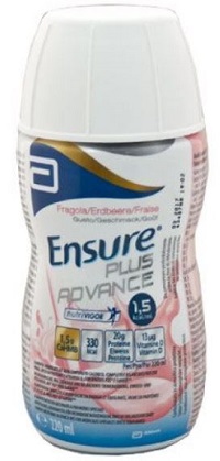 ENSURE PLUS ADVANCE FRAGOLA 4 BOTTIGLIE DA 220 ML - farmacialombardia.it