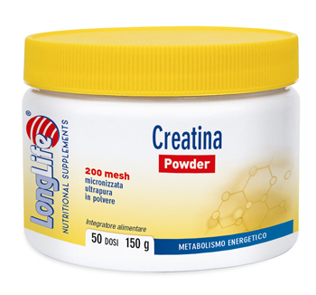 LONGLIFE CREATINA POWDER 150 G - farmacialombardia.it
