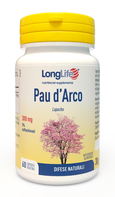 LONGLIFE PAU D'ARCO 60 CAPSULE VEGETALI - farmacialombardia.it