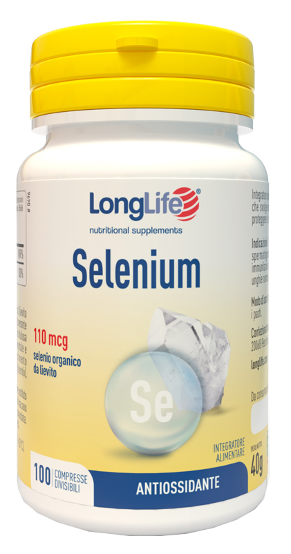 LONGLIFE SELENIUM 100 COMPRESSE DIVISIBILI - farmacialombardia.it