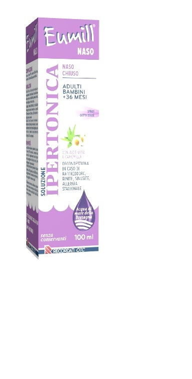 EUMILL NASO SPRAY SOLUZIONE IPERTONICA 100 ML - farmacialombardia.it