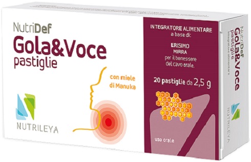 NUTRIDEF GOLA & VOCE MIELE 20 PASTIGLIE - farmacialombardia.it