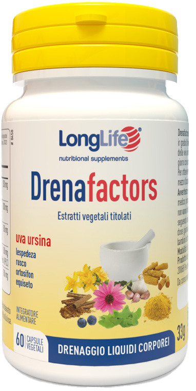 LONGLIFE DRENAFACTORS 60 CAPSULE - farmacialombardia.it