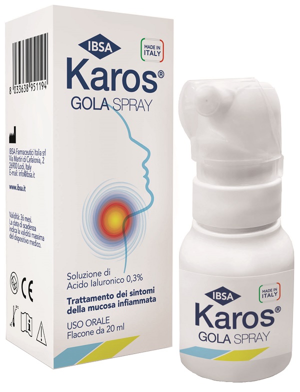 KAROS SPRAY ORALE 0,3% 20 ML - farmacialombardia.it