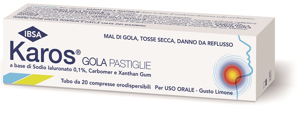 KAROS GOLA 20 PASTIGLIE ORODISPERSIBILI - farmacialombardia.it