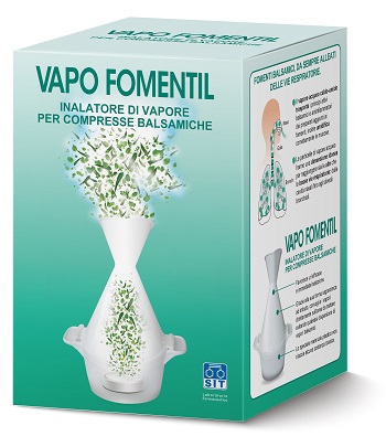 VAPO FOMENTIL INALATORE DI VAPORE PER COMPRESSE BALSAMICHE - farmacialombardia.it