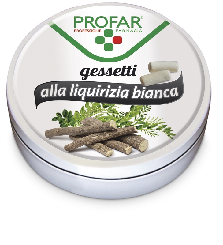 PROFAR GESSETTI LIQUIRIZIA BIANCHI 40 G - farmacialombardia.it