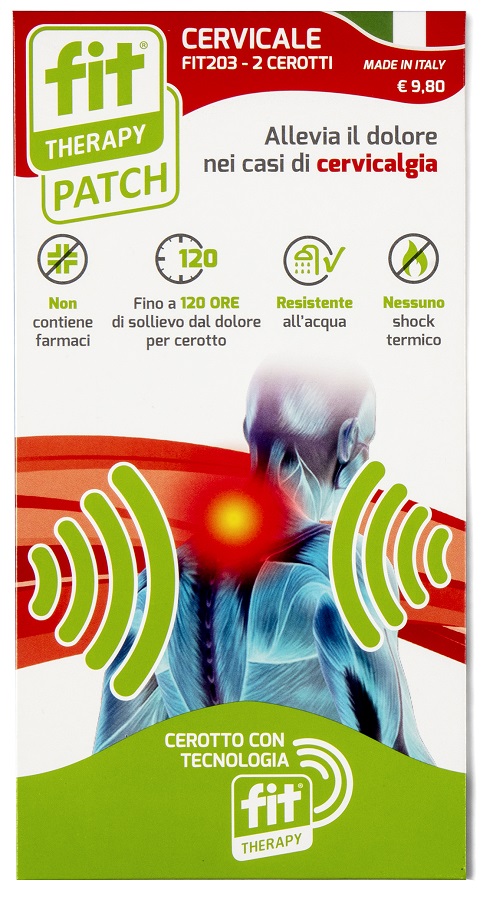CEROTTO FIT THERAPY CERVICALE 2 PEZZI - farmacialombardia.it