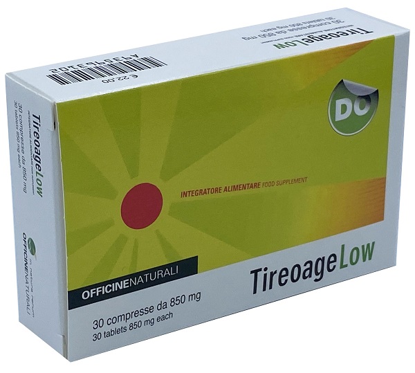TIREOAGE LOW 30 COMPRESSE 850 MG - farmacialombardia.it