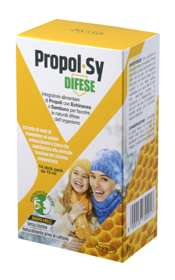 PROPOL SY DIFESE SYR 14 PEZZI 210 ML - farmacialombardia.it