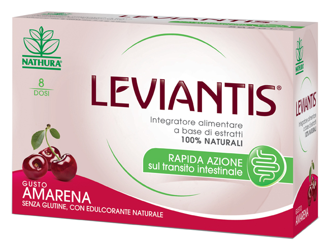 LEVIANTIS SENZA GLUTINE GUSTO AMARENA 8 DOSI / 16 BUSTE - farmacialombardia.it