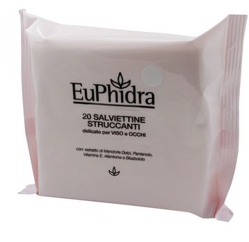 EUPHIDRA SALVIETTINE STRUCCANTI 20 PEZZI - farmacialombardia.it