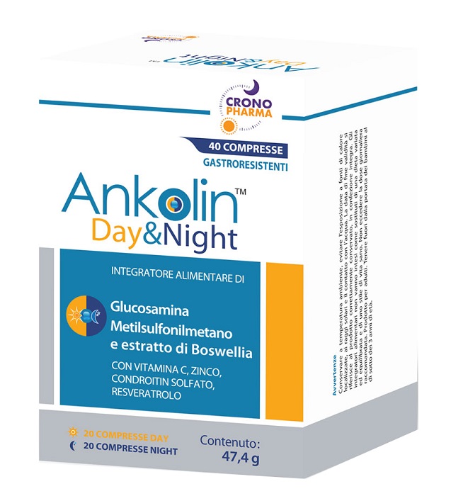 ANKOLIN DAY&NIGHT 20 COMPRESSE GASTRORESISTENTI DAY + 20 COMPRESSE GASTRORESISTENTI NIGHT - farmacialombardia.it