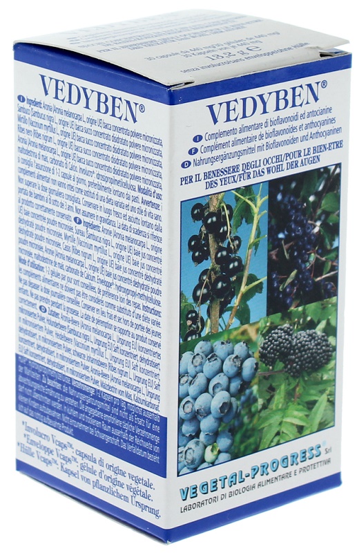 VEDYBEN SUCCO CONCENTRATO BACCHE 30 CAPSULE - farmacialombardia.it